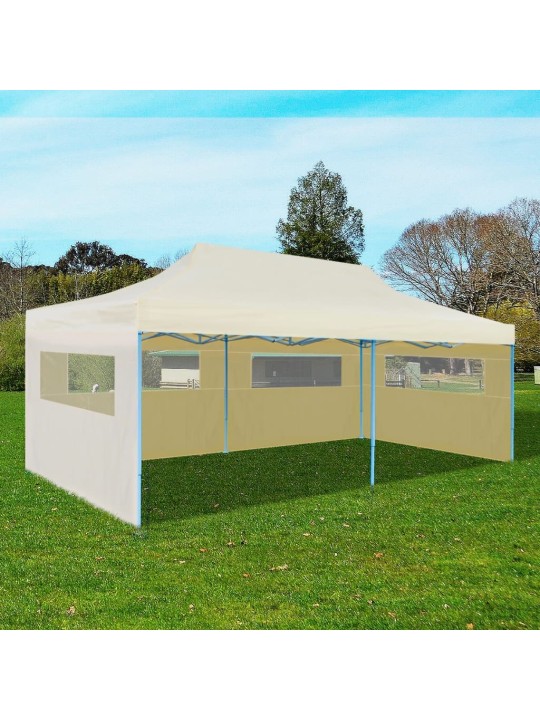 Kokoontaitettava pop-up juhlateltta 3 x 6 m