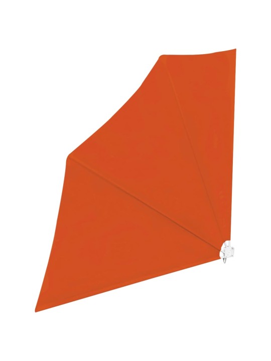 Kokoontaittuva parvekkeen sivumarkiisi terrakotta 140x140 cm