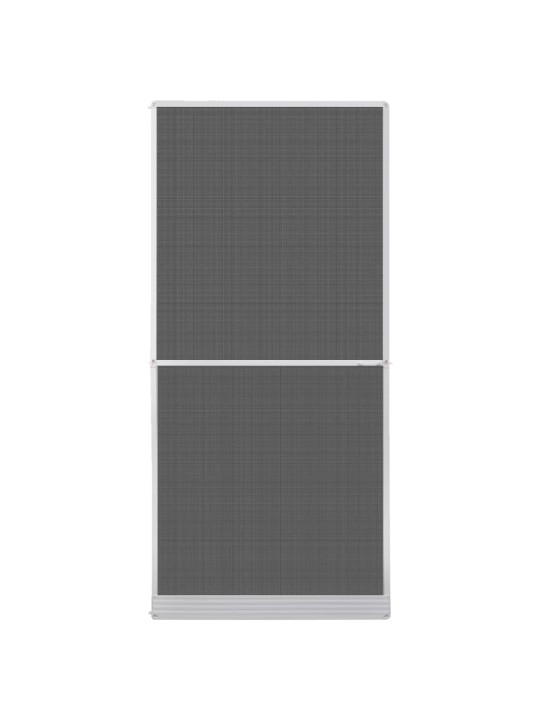Saranoitu valkoinen hyönteisverkko oviin 100 x 215 cm