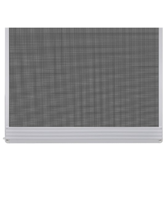 Saranoitu valkoinen hyönteisverkko oviin 100 x 215 cm