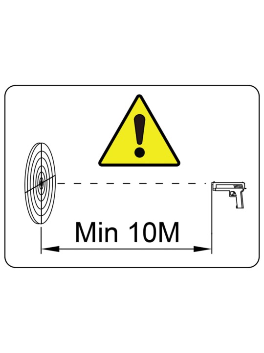 Magneettinen ammuksensieppaava maalitaulu 4 + 1 kohdetta sika