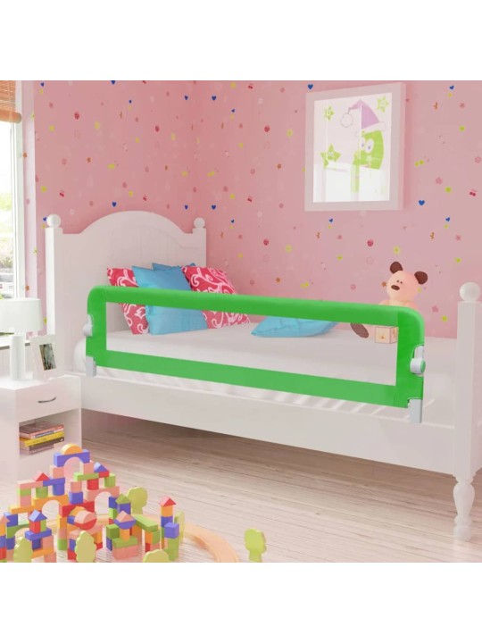 Turvalaita lapsen sänkyyn 150 x 42 cm vihreä