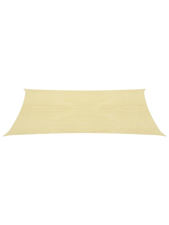 Päivänvarjo Purje HDPE Suorakulmainen 4x6 m Beige