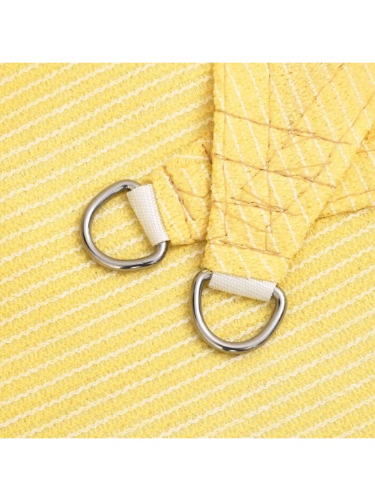 Aurinkovarjo purje hdpe kolmikulmainen 5x5x5 m beige