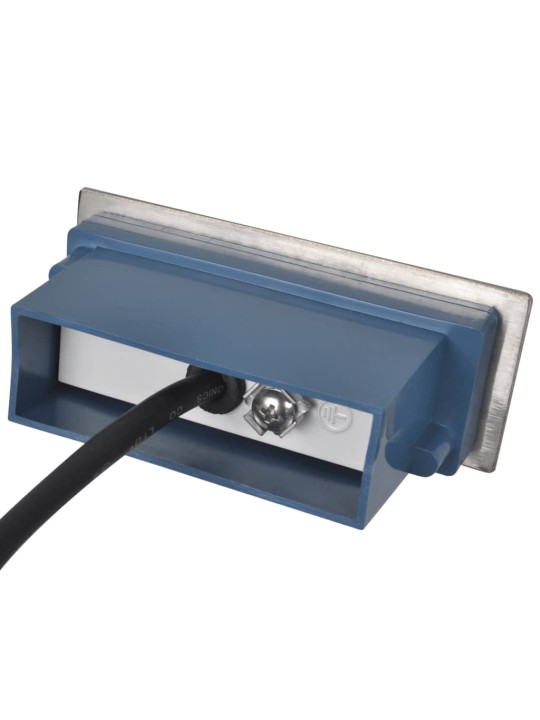 Led upotettu porrasvalaisin 6 kpl 44x111x56 mm