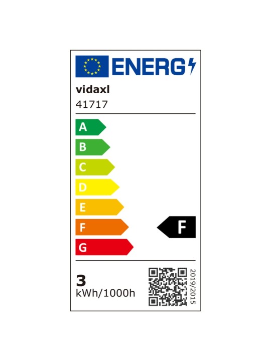 Led upotettu porrasvalaisin 6 kpl 44x111x56 mm