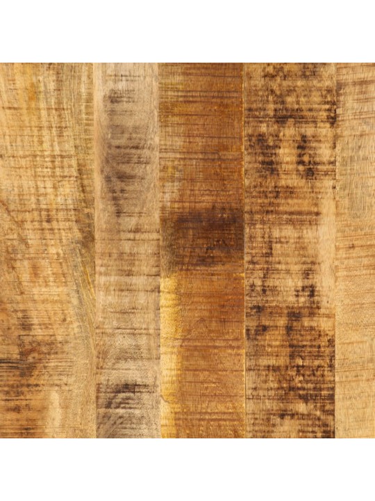Ruokapöytä 220x100x75 cm kiinteä mangopuu