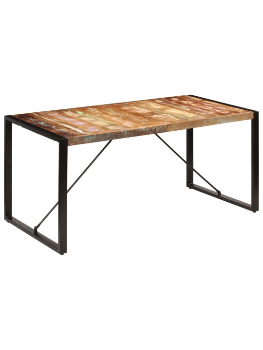 Ruokapöytä 160x80x75 cm uusiokäytetty puu