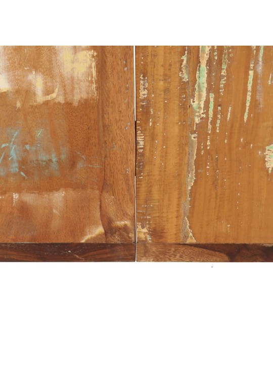 Ruokapöytä 160x80x75 cm uusiokäytetty puu