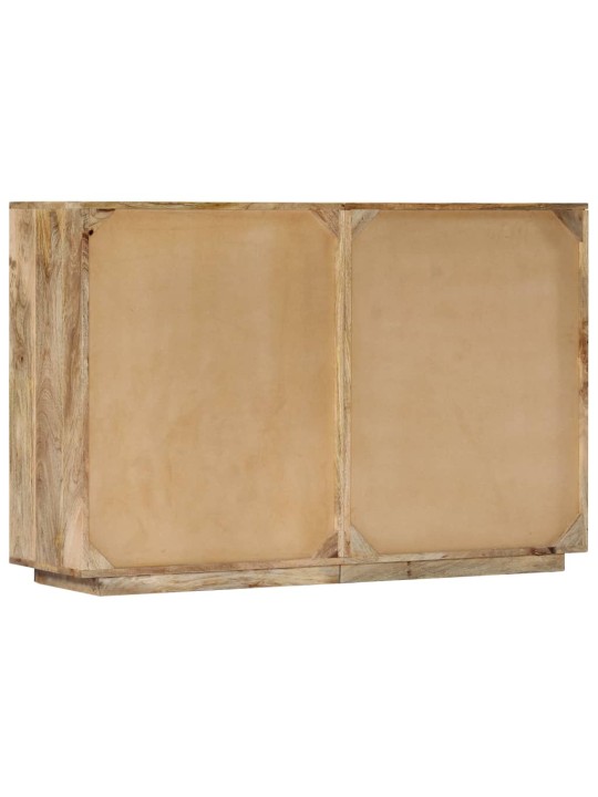 Aakkoskaappi 6 laatikolla 120x35x79 cm mangopuu