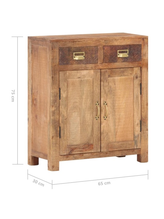 Senkki 65x30x75 cm karkea mangopuu