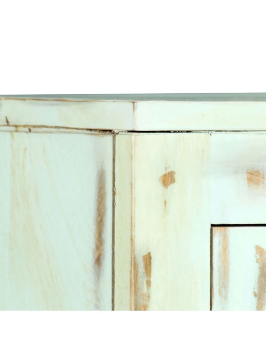 Senkki vaaleansininen 110x35x70 cm täysi mangopuu