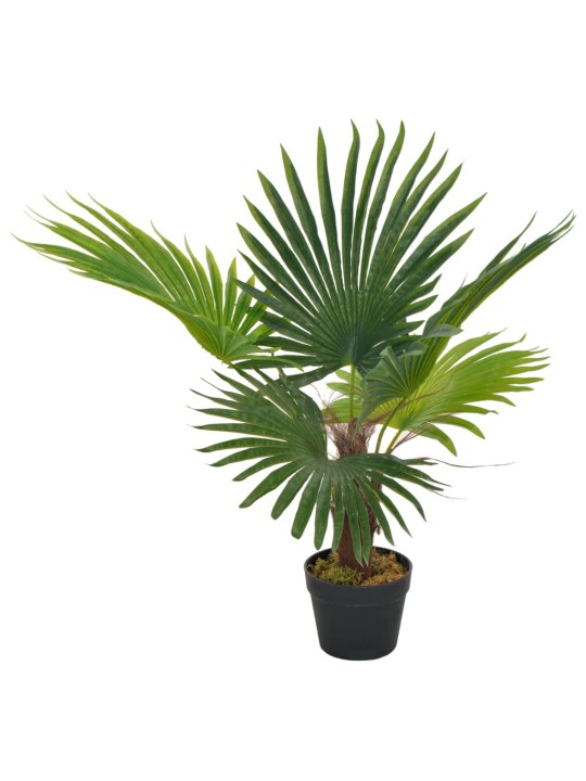 Tekokasvi palmu ruukulla vihreä 70 cm