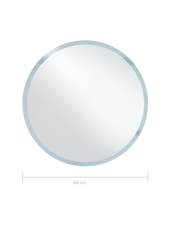 Kylpyhuoneen LED-peili 60 cm
