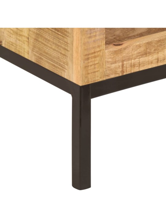 Kirjahylly 40x30x175 cm kiinteä mangopuu