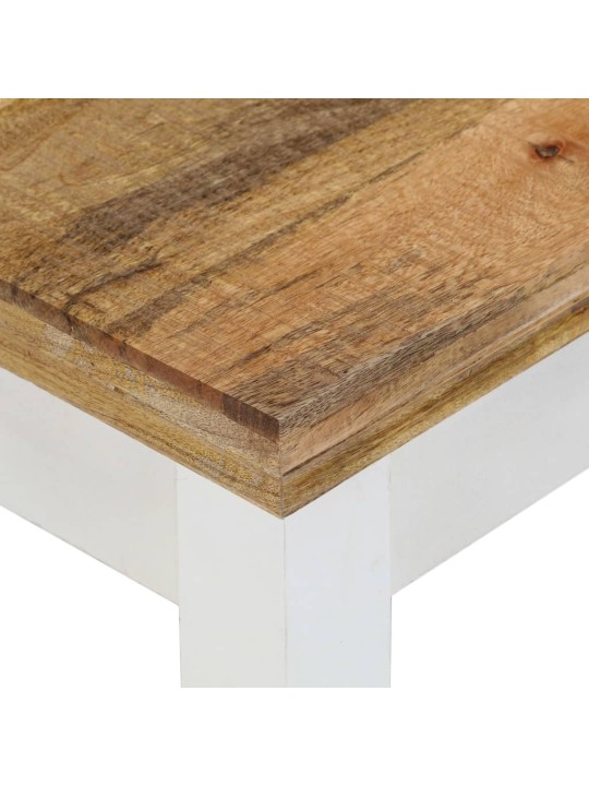 Sohvapöytä 110x50x40 cm täysi mangopuu