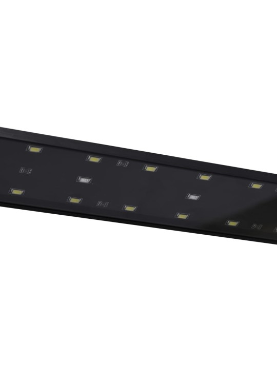 Akvaarion LED-valo kiinnittimillä 115-130 cm sininen/valkoinen