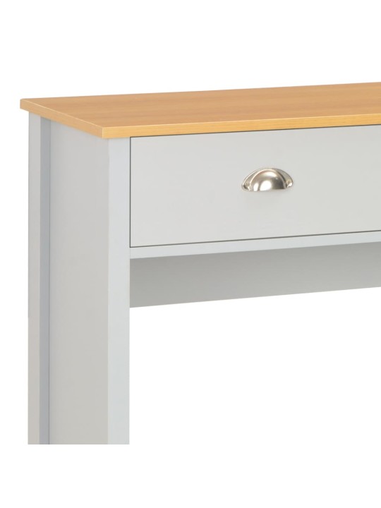 Konsolipöytä harmaa 97x35x76 cm