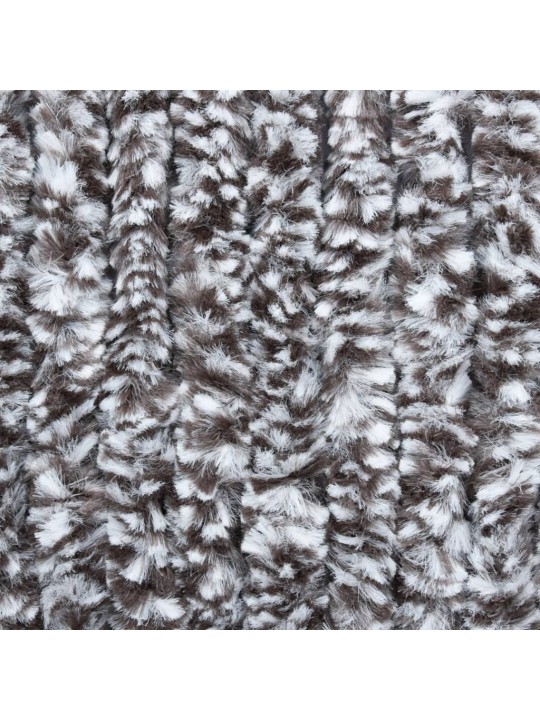 Hyönteisverho ruskea ja beige 56x185 cm Chenille