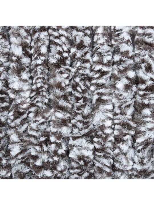 Hyönteisverho ruskea ja beige 100x220 cm Chenille