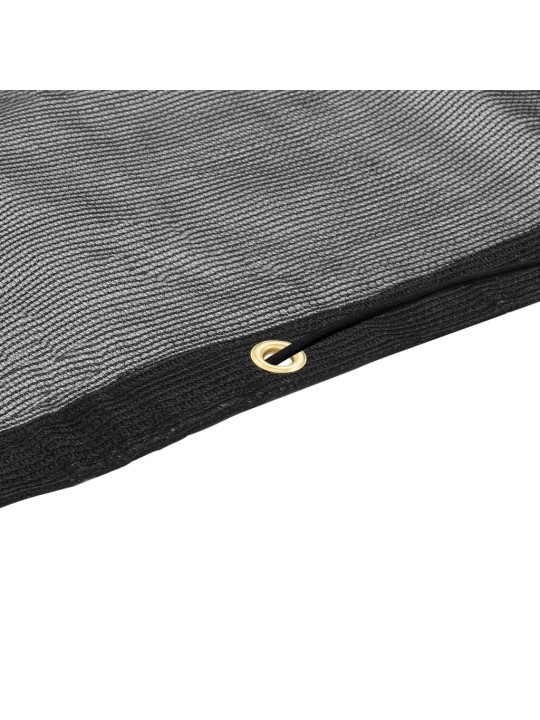 Peräkärryn verkko HDPE 1,5x2,7 m musta