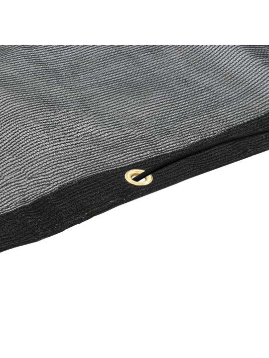 Peräkärryn verkko HDPE 2x3 m musta