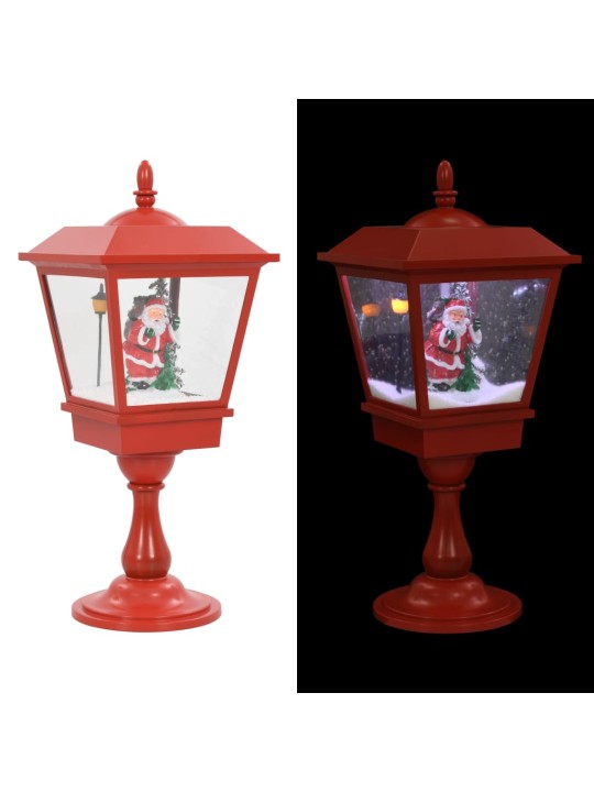 Jouluinen jalustavalaisin joulupukilla 64 cm led