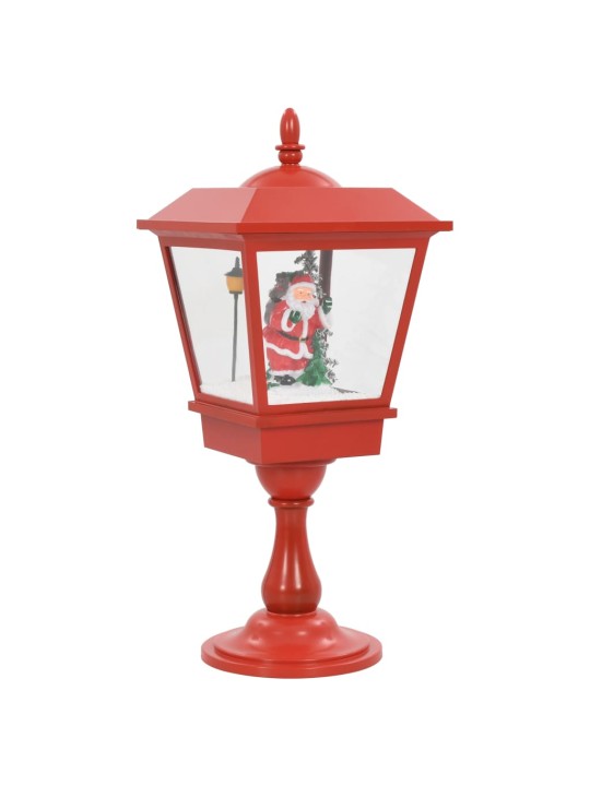 Jouluinen jalustavalaisin joulupukilla 64 cm led