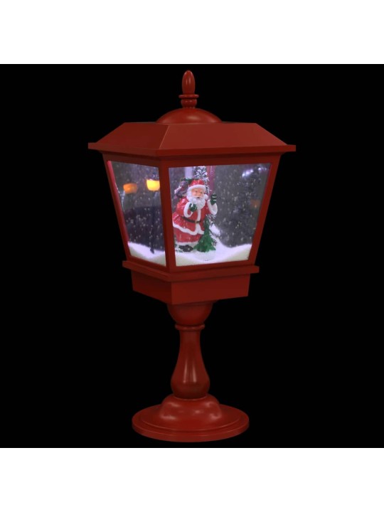 Jouluinen jalustavalaisin joulupukilla 64 cm led