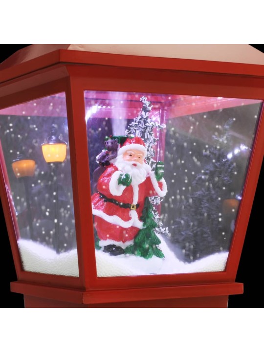 Jouluinen jalustavalaisin joulupukilla 64 cm led