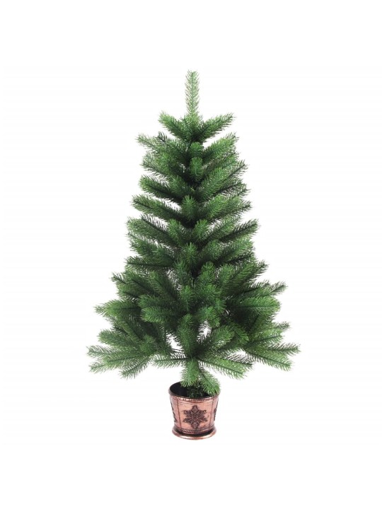 Tekojoulukuusi aidonlaiset havut 90 cm vihreä
