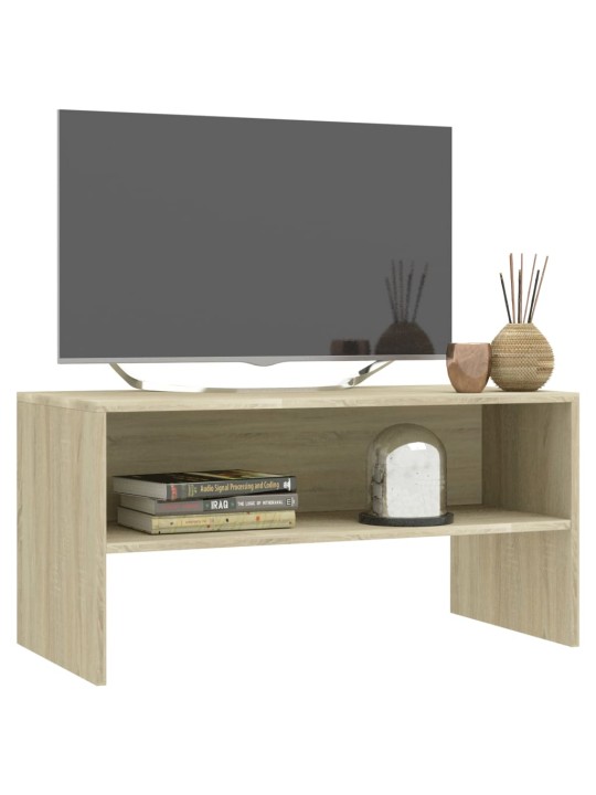 TV-taso Sonoma tammi 80x40x40 cm lastulevy