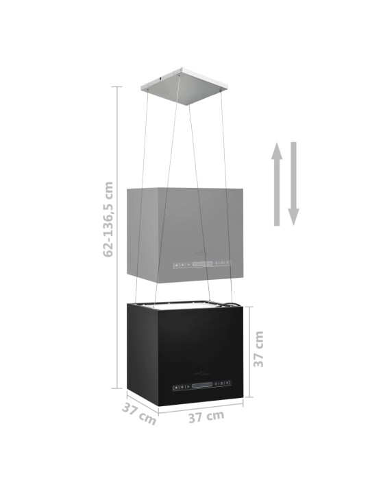 Ripustettava liesituuletin LCD 37 cm jauhemaalattu teräs