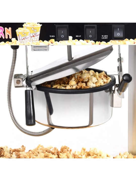 Popcornlaite teflon-kattilalla 1 400 W