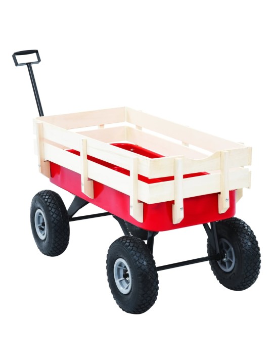 Vetokärry 150 kg punainen
