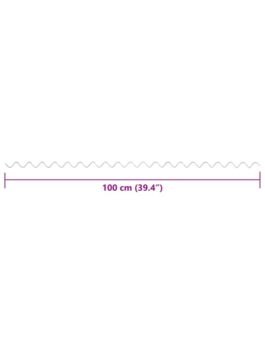 Kivikorispiraalit 24 kpl galvanoitu teräs 100 cm