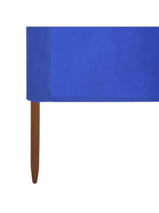 Tuulensuojakangas 3 paneelilla 400x80 cm taivaansininen