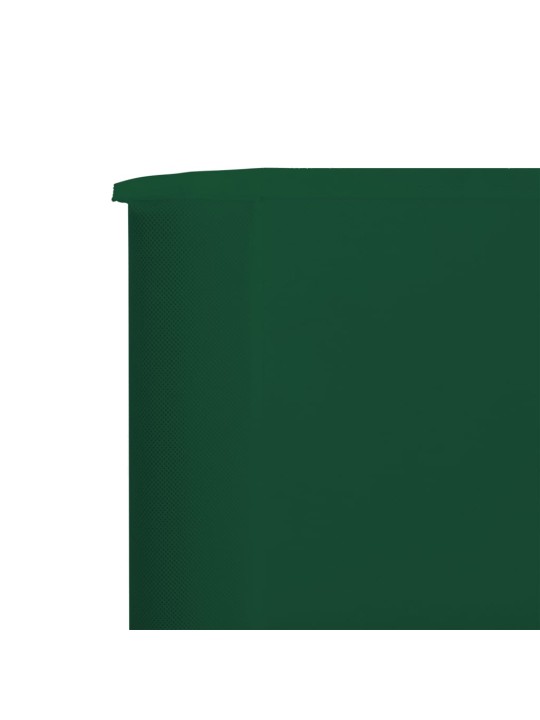 Tuulensuojakangas 3 paneelilla 400x160 cm vihreä