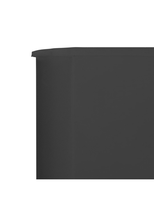 Tuulensuojakangas 3 paneelilla 400x160 cm antrasiitti