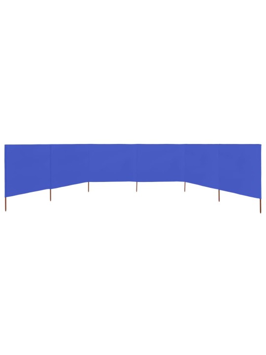 Tuulensuojakangas 6 paneelilla 800x80 cm taivaansininen