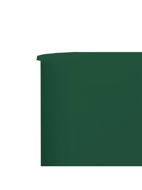 Tuulensuojakangas 9 paneelilla 1200x80 cm vihreä