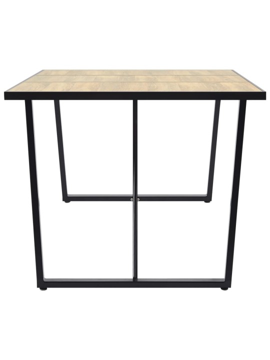 Ruokapöytä tammi 200x100x75 cm mdf
