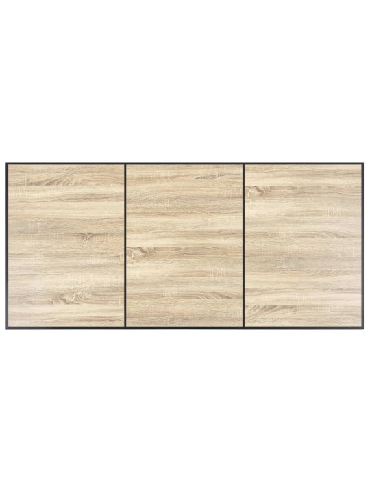 Ruokapöytä tammi 200x100x75 cm mdf