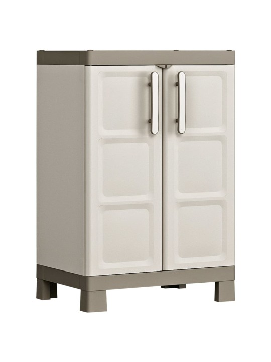 Keter matala varastokaappi hyllyillä excellence beige ja taupe 97 cm