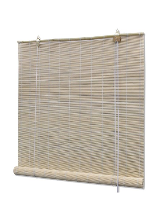 Luonnolliset bambu rullaverhot 2 kpl 120x160 cm