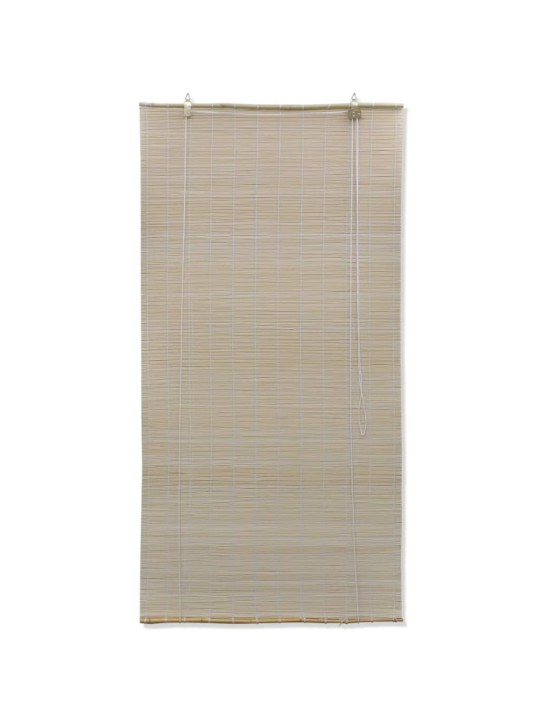 Luonnolliset bambu rullaverhot 2 kpl 120x160 cm