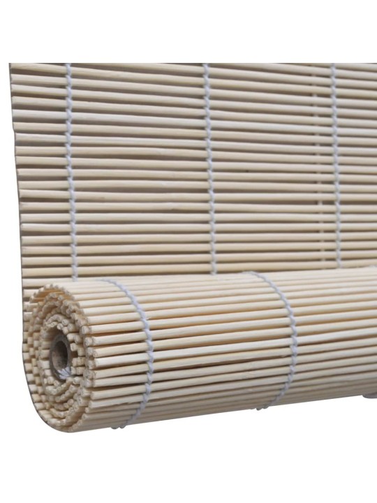 Luonnolliset bambu rullaverhot 2 kpl 120x160 cm