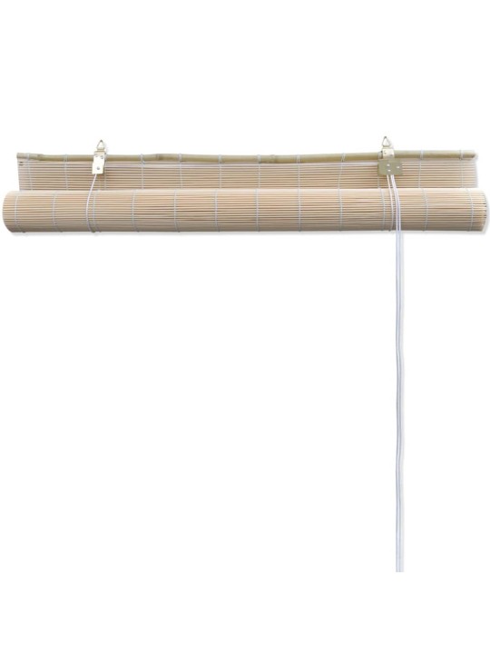 Luonnolliset bambu rullaverhot 2 kpl 120x160 cm