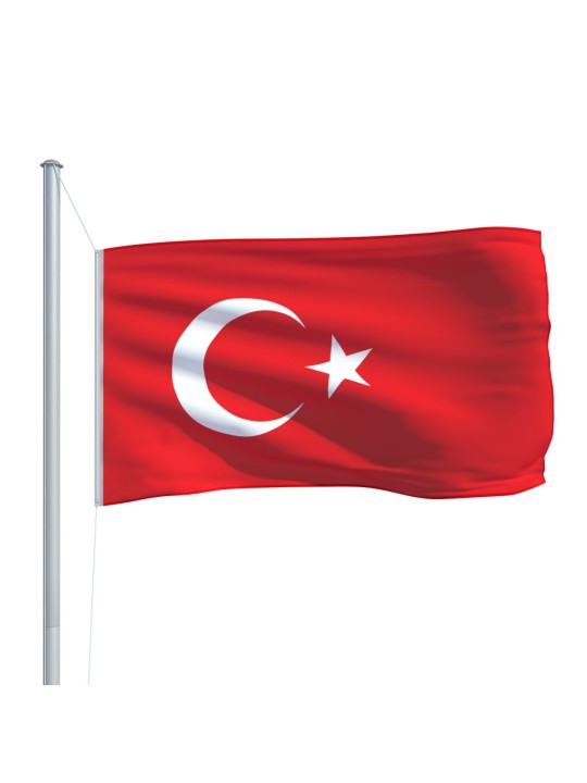 Turkin lippu 90x150 cm