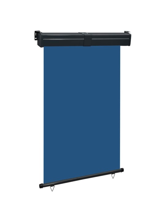 Parvekkeen sivumarkiisi 125x250 cm sininen